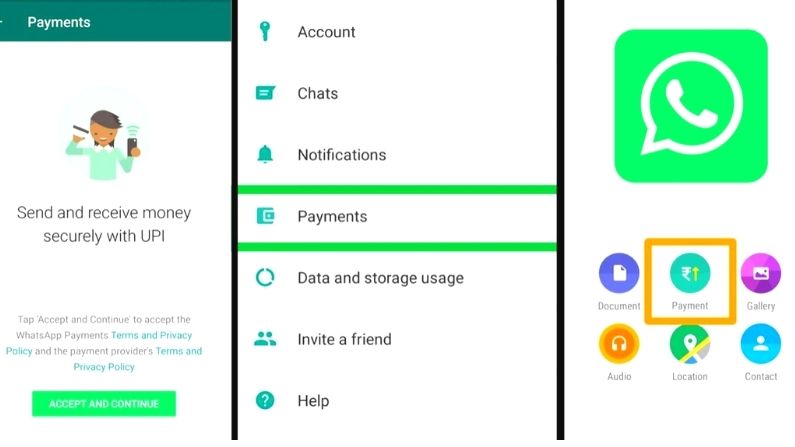 Whatsapp interface